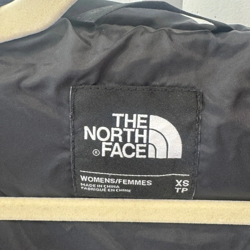 The North Face Gotham Down Parka Jacket Black 550 Fill Hooded Womens XS NF0A35BV